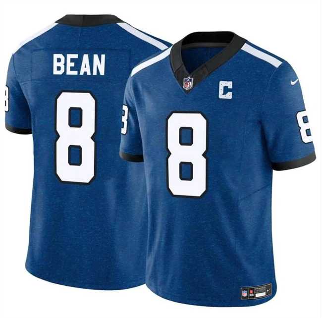 Men & Women & Youth Indianapolis Colts #8 Jason Bean Blue 2024 F.U.S.E. Throwback Vapor Limited Stitched Jersey,We sell and wholesale Men & Women & Youth Indianapolis Colts #8 Jason Bean Blue 2024 F.U.S.E. Throwback Vapor Limited Stitched Jersey on line form chian!